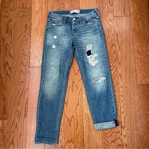Abercrombie & Fitch boyfriend straight size 00
